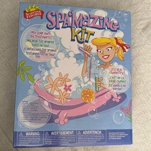 Kids chemistry set. Make your own spa treatment